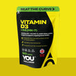 YOU WELLNESS™ Vitamin D3 + K2 (MK‑4) | 120 Tablets | UK‑Made Clean Formula