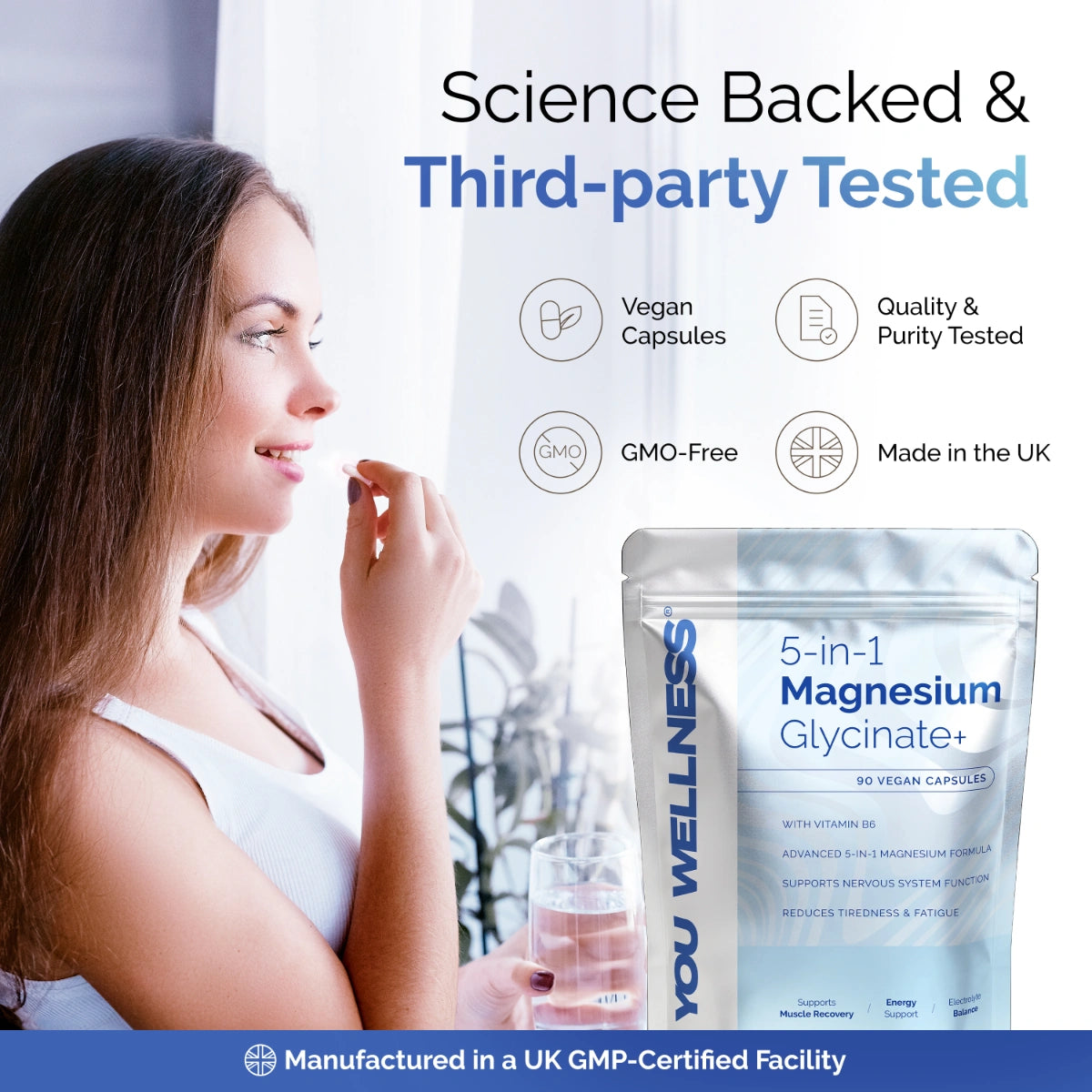 YOU Wellness® Magnesium Glycinate+
