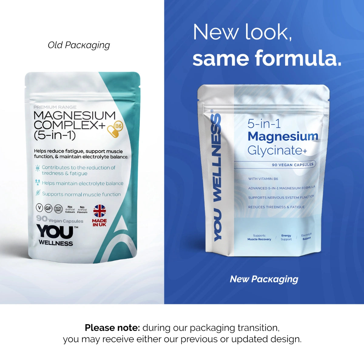 YOU Wellness® Magnesium Glycinate+
