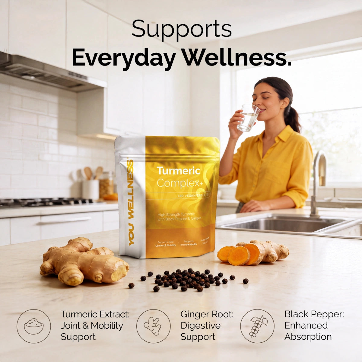 YOU Wellness® Turmeric Complex+