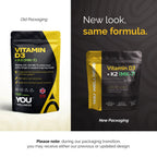 YOU Wellness® Vitamin D3 + K2 (MK‑7)